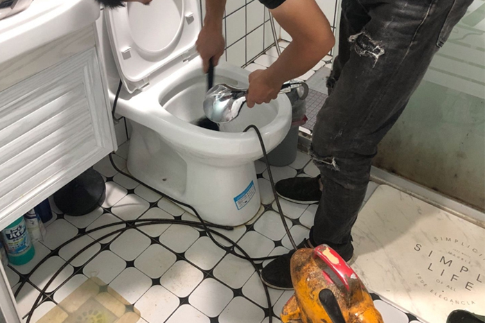 姚安疏通下水道